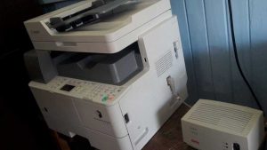 LCGSS-AA has donated a new Canon Copy Machine
